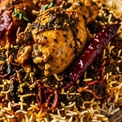 Gongura Chicken Biryani
