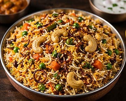 Kaju Biryani